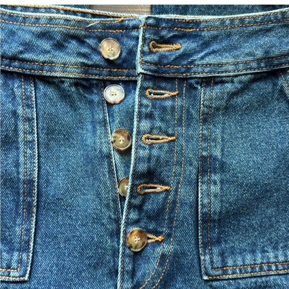 NWOT Sézane Tommy High-Waisted Button-
Fly Trousers - Picture 4 of 7